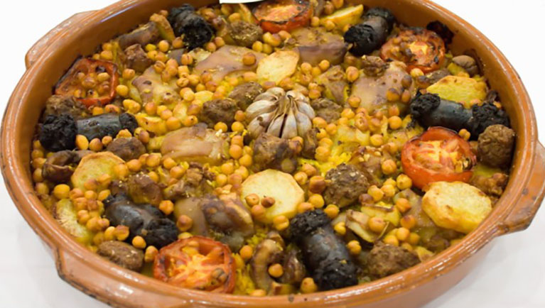 Arroz al horno valenciano