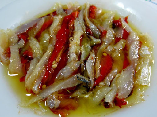 Aspencat de pimientos y berenjenas