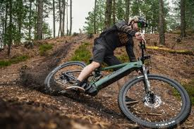 Mountain bike en el bosque