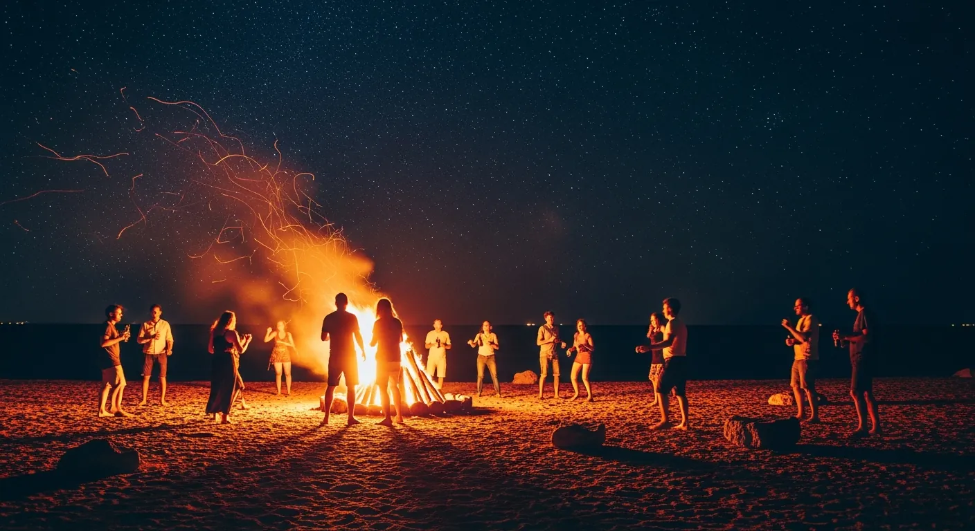 Noche de San Juan en la playa de Gandía: hogueras, magia y tradición
